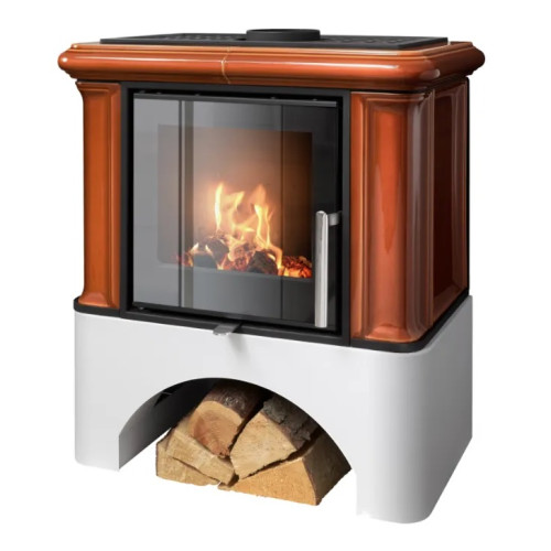 Kachlová kamna ABX Ikaria exklusive Kaštan